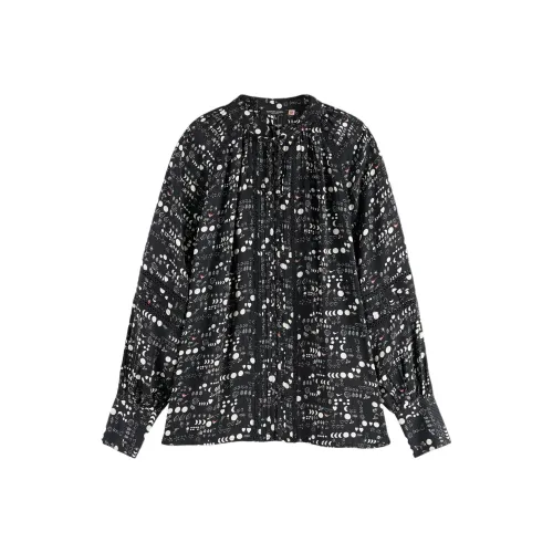 Scotch Soda Черные Женские Рубашки