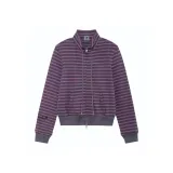 Фиолетовый, полосы, вышивка, цветочный