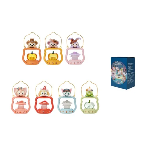 Disney x DISNEYLAND 2025 Halloween Duffy and Friends Shanghai Disney Blind Boxes Single Mystery Box Целая коробка 7 шт