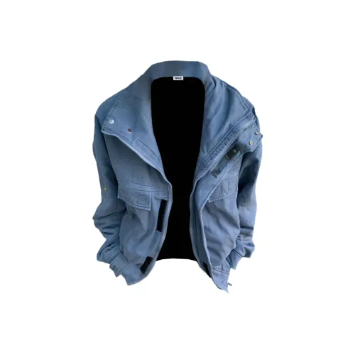 W9H2 Синий Унисекс Бейсбольные Джерси