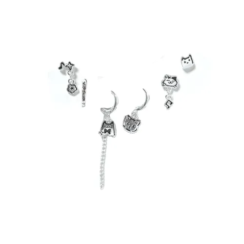 Welcome to the treasure Сплав Серьги-гвоздики Женские