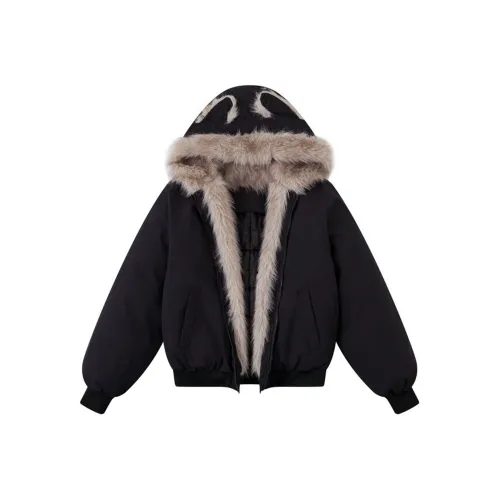 GL Черный Унисекс Пуховики