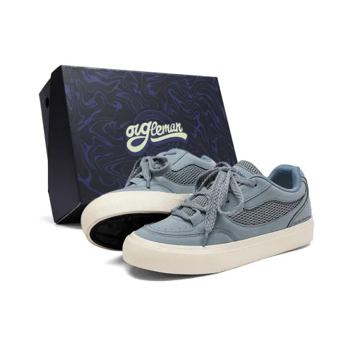 OUGLEMEN Покрытие Устойчивое к истиранию Дышащие Низкие Кроссовки для скейтбординга Мужские