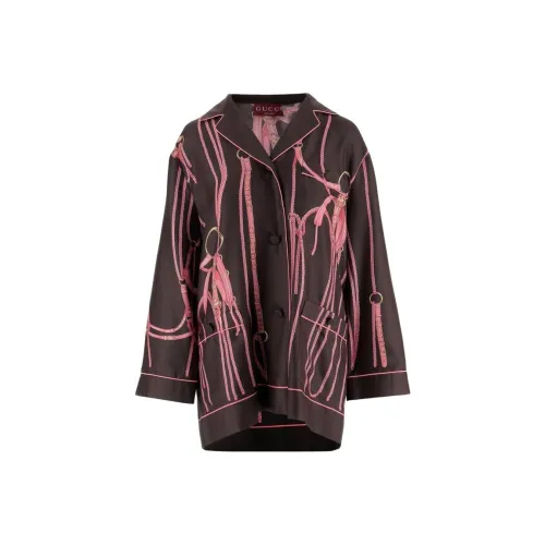 GUCCI Коричневые Женские Рубашки