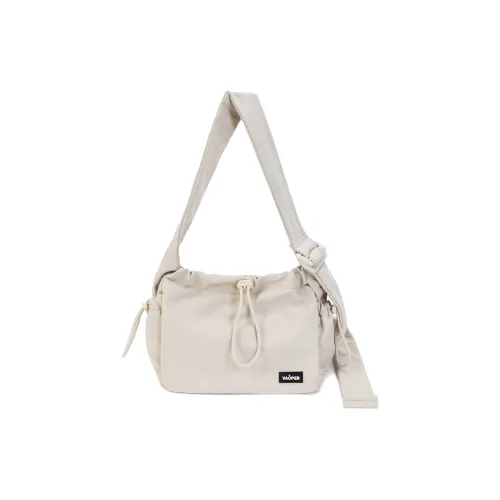 VAOPER Нейлоновые сумки через плечо женские овсяный серый