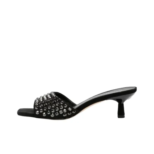 MICHAEL KORS Amal Слипоны Женские Черный