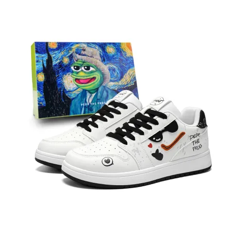 Pepe The Frog Низкие Кроссовки для Скейтбординга Мужские