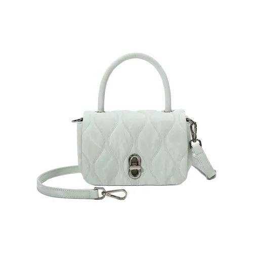 Carit Koty Полиуретан Синтетическая кожа Ручная сумка Сумка через плечо Маленькая Женская Зеленая