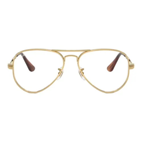 RayBan Металл Aviator Optical Очки Унисекс Золото Серебро Черный