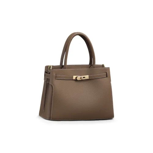 VINEY Корова Кожа Сумка Большая Женская Хаки