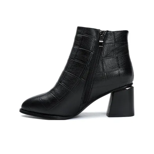 Dunnu Ботильоны Black Женские