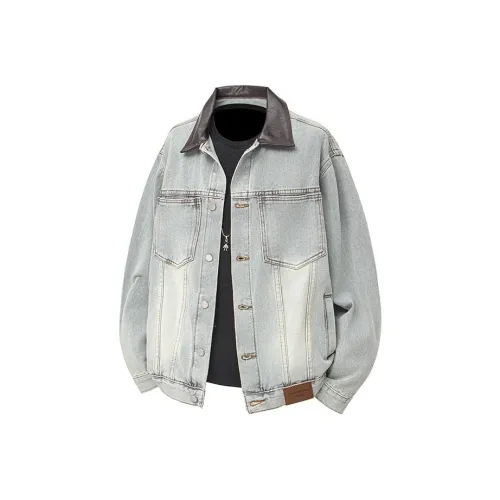 ZHYJ Синий Унисекс Куртки