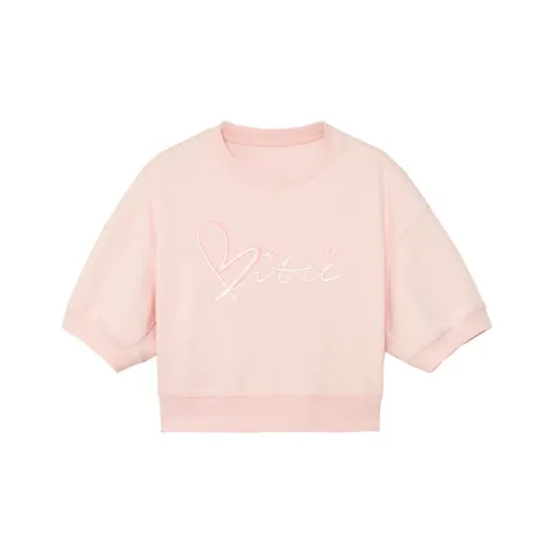 Mitti Толстовка Сплошной белый Вода Wood Пудра Children Возраст 3-7 лет