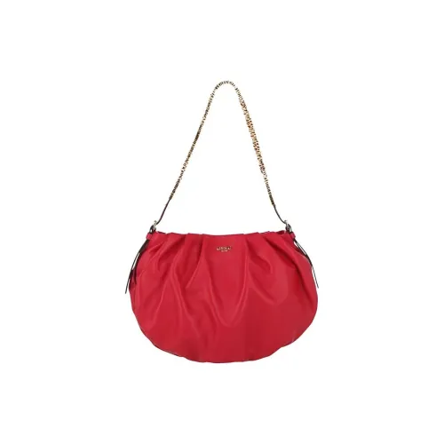 MOSCHINO Овчина Сумка через плечо Сумка на плечо Мини Женская Красная