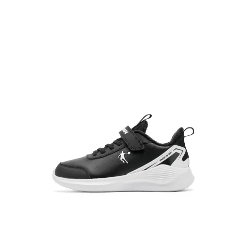 QIAODAN Водонепроницаемый Wa Противоскользящая Утепленная обувь Черный Джордан-белый Детский