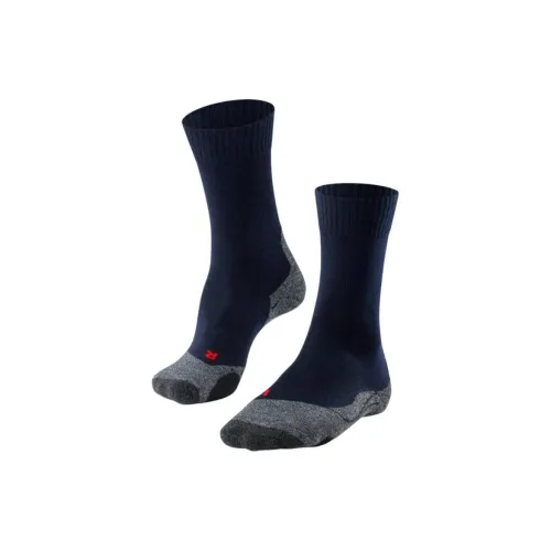 Falke 1 Pack Blue Men's Mid Shin Socks Falke 1 Пачка Синий Мужской MID Носки до икры