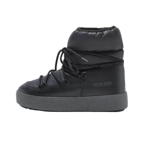 MOON BOOT Короткие Сноубутсы Женские Черные