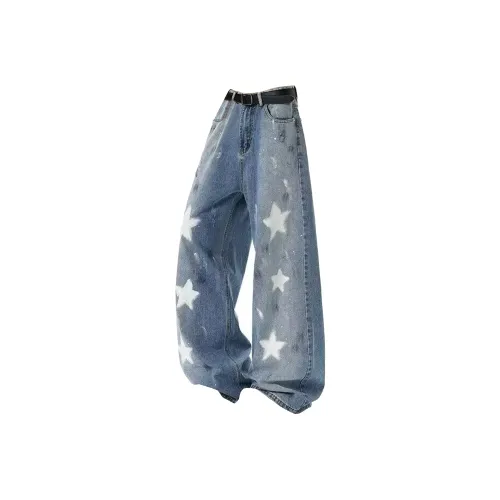 ICEGZ37 Синий Унисекс Джинсы