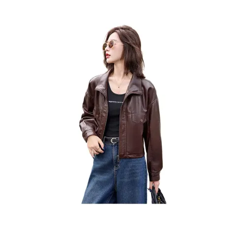 Fele.d Женские кожаные куртки