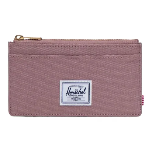 Herschel EcoSystem™ Переработанный Ткань Кошелек Большой Унисекс Серый Розовый