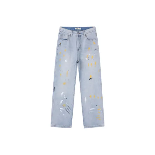 Jeep P755MWNP96 Светло-синий [Официальный] Унисекс Джинсы