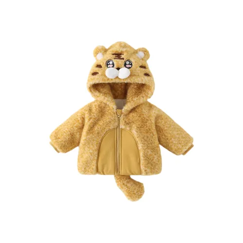 XiaoJinBu Желтые Топы для Младенцев