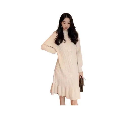 VINMUK Длинное платье с длинными рукавами женское