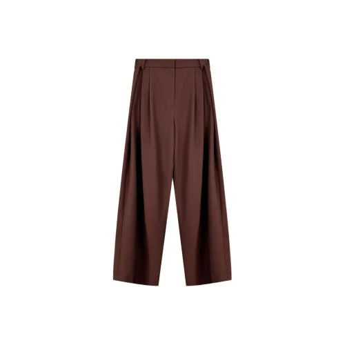 GZQJ Темно-красные Женские Брюки Костюма