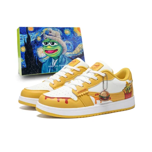 Pepe The Frog Низкие Кроссовки для Скейтбординга Мужские