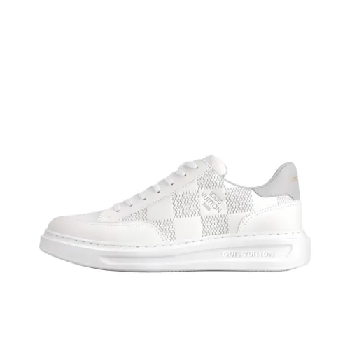 LOUIS VUITTON Beverly Hills Низкие Кроссовки для скейтбординга Мужские Белые Серые