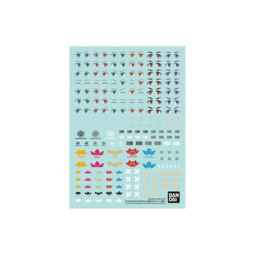 BANDAI 30 MINUTES SISTERS Коллекция Вода TRANSFER Наклейка Наборы для аппликаций