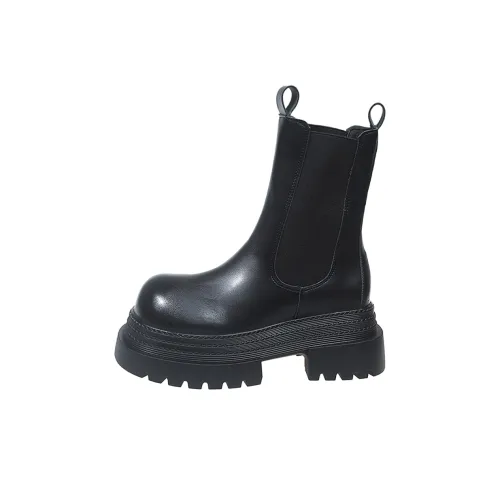 Daying Ботильоны Черные Женские