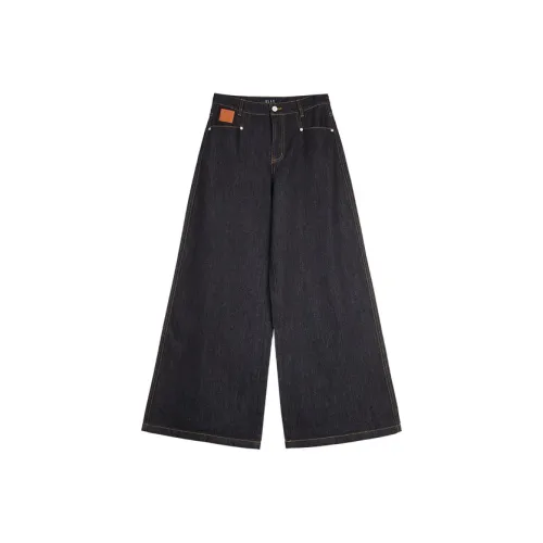 ELLE Denim Черные Женские Джинсы