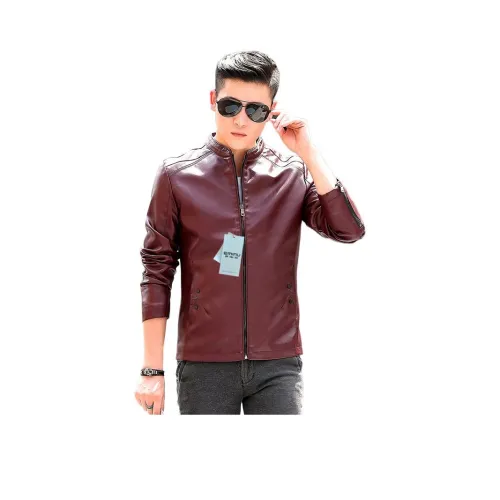 EMINU Мужские кожаные куртки