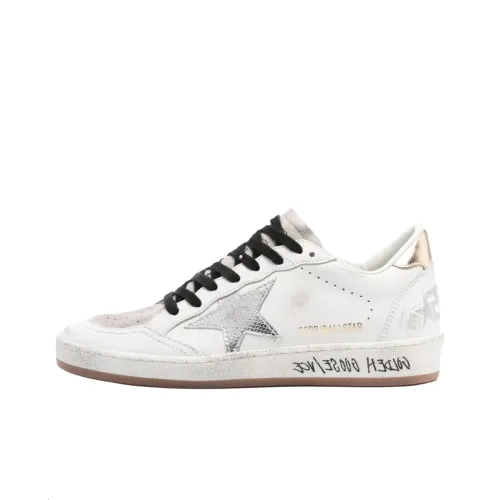 Golden Goose Ball Star Low Топ Скейтборд Кроссовки Женские Белые