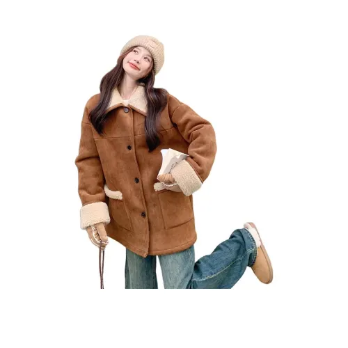 MEXICAN Бархат Feel Пальто Женское