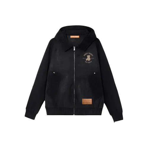 NOISY TEDDY Кожаная куртка унисекс