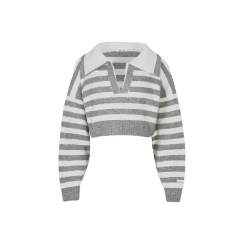 OH POLLY Отделение Ожерелье-чокер Укороченный Трикотажный Свитер Женский