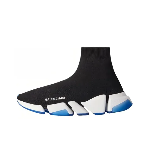 Balenciaga Speed 2,0 Low Топ Повседневная обувь Мужская Черная