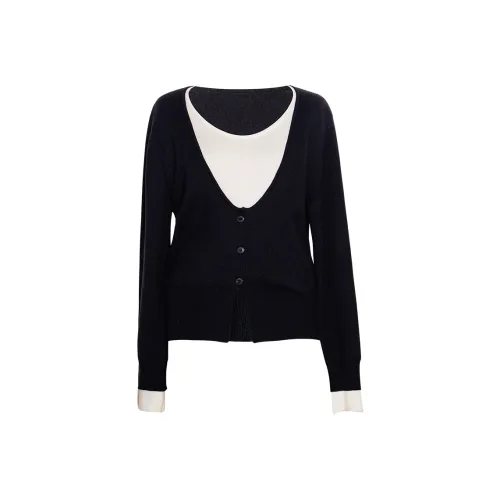 ROEYSHOUSE Черные Женские Свитера