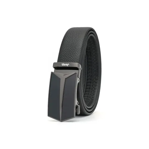 Jeep Ремни из натуральной коровьей кожи унисекс ширина 3,5 см