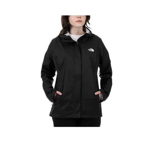 THE NORTH FACE Venture 2 Водонепроницаемый и Ветрозащитный Ветровка Женские Черный