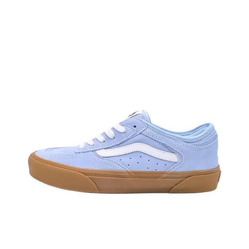 Vans Rowley Classic Устойчивые к истиранию Низкие Кроссовки для скейтбординга Унисекс Light Синий