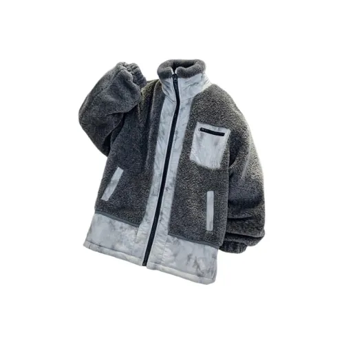 SHIBU Da Xin Одежда 2D621 Утепленный Пэчворк Свитер В Серый Детские Куртки