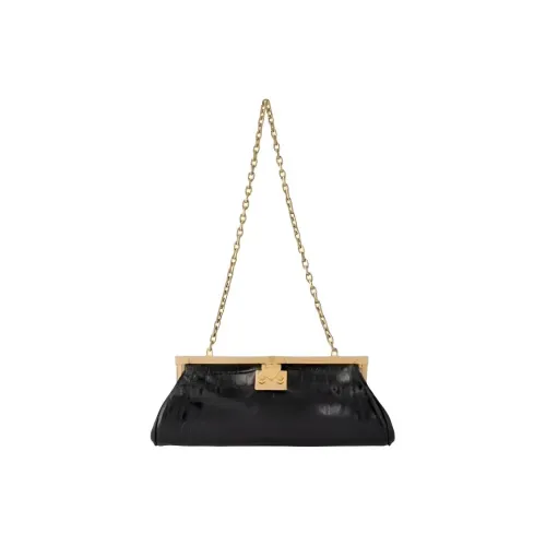 LOUIS VUITTON Trunk Clutch Цепочка Плечевой ремень Сумка на плечо Женская Черная