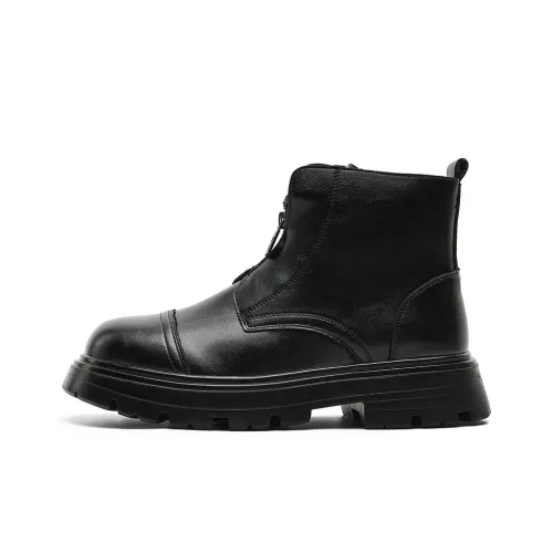 Romon Martin Boots Мужские Черные