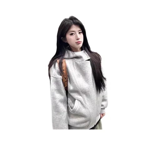 CARE NOTE Серый Унисекс Свитшоты