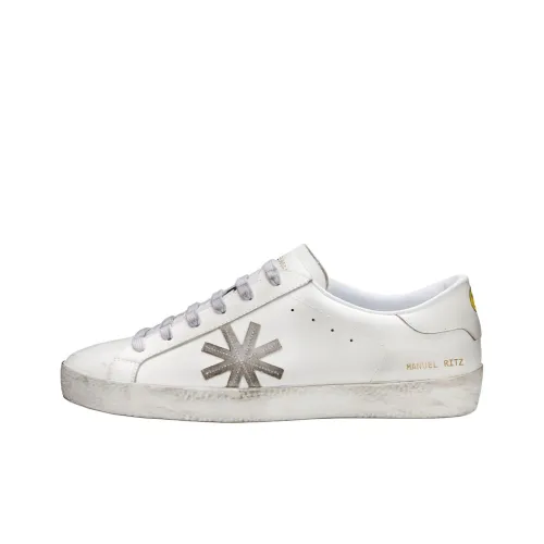 Manuel Ritz Низкие кроссовки для скейтбординга мужские белые