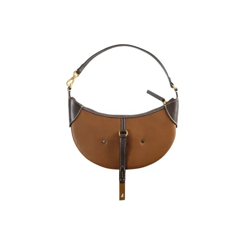 Polo Ralph Lauren Polo ID Кожа Сумка Мини Женские Табачный