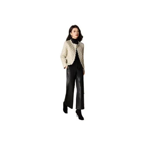 MEILANNI Горохово-зеленый Женское короткое пальто